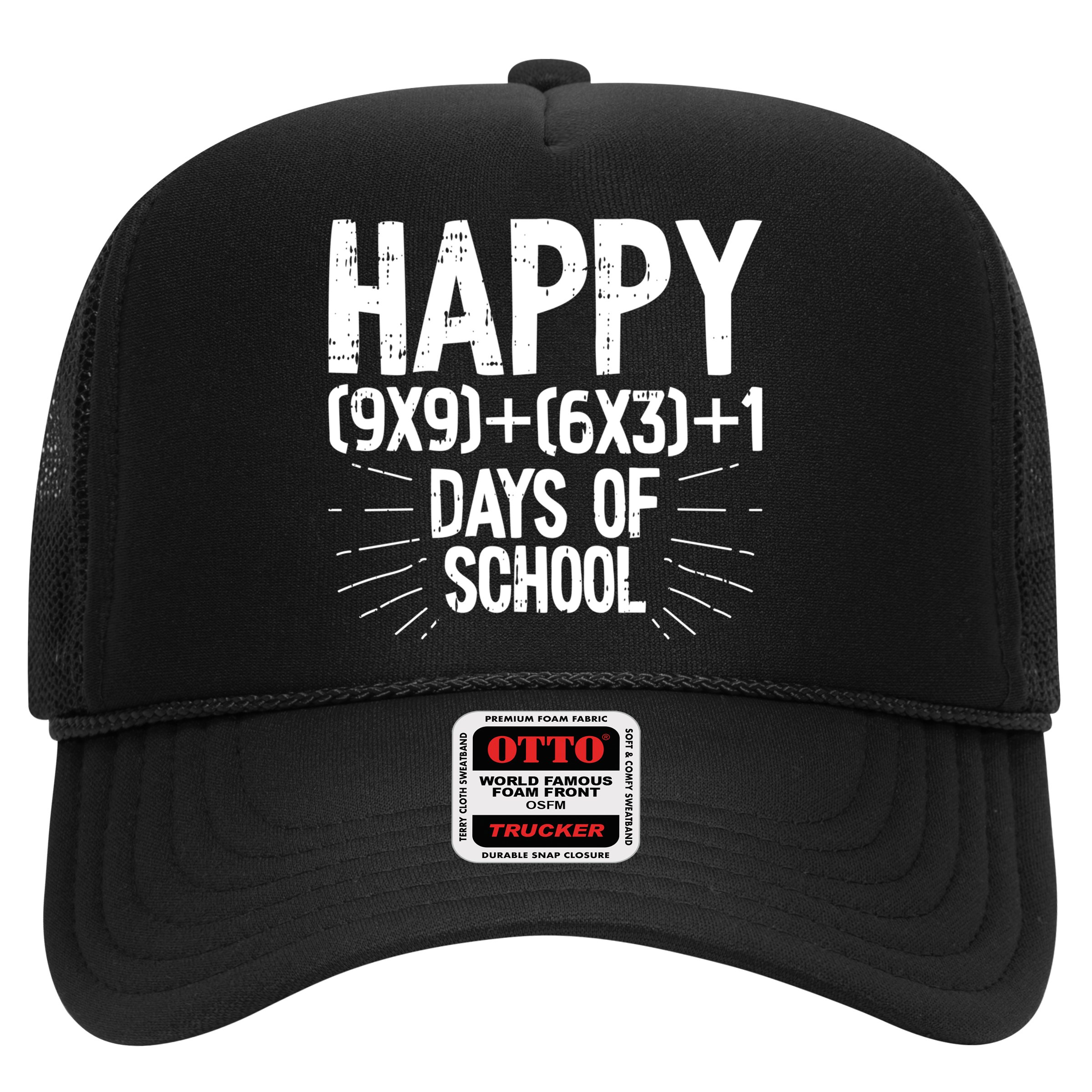 Happy 100 Days Of School 100th Day Of School Math Equation Gift Hat