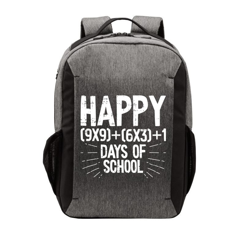 Happy 100 Days Of School 100th Day Of School Math Equation Gift Vector Backpack