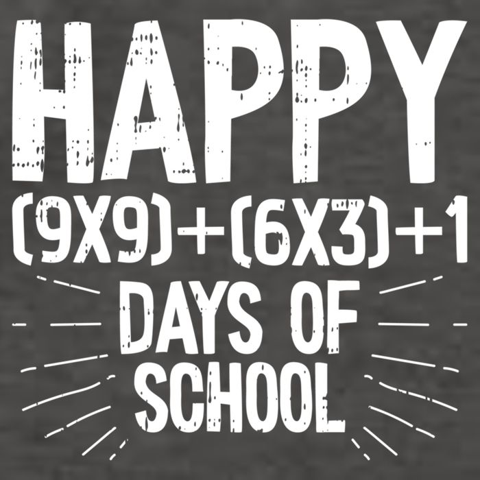 Happy 100 Days Of School 100th Day Of School Math Equation Gift Vector Backpack
