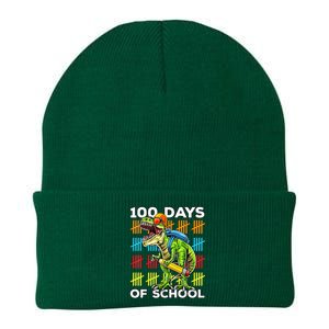 Happy 100th Day of School Teachers 100 Days Knit Cap Winter Beanie