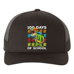 Happy 100th Day of School Teachers 100 Days Yupoong Adult 5-Panel Trucker Hat