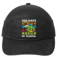 Happy 100th Day of School Teachers 100 Days 7-Panel Snapback Hat