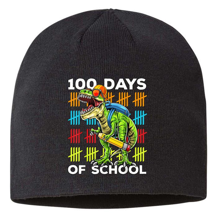 Happy 100th Day of School Teachers 100 Days Sustainable Beanie