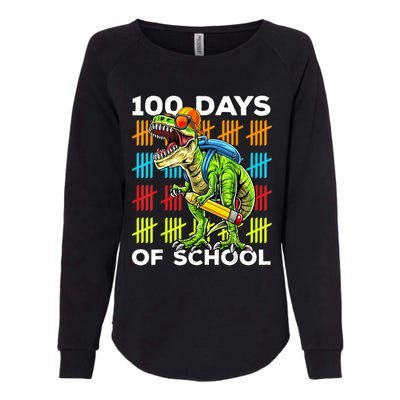 Happy 100th Day of School Teachers 100 Days Womens California Wash Sweatshirt