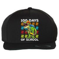 Happy 100th Day of School Teachers 100 Days Wool Snapback Cap