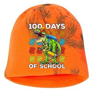 Happy 100th Day of School Teachers 100 Days Kati - Camo Knit Beanie