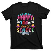 Happy 100th Day Of School 100 Days Of School Teacher Student T-Shirt