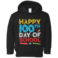 Happy 100th Day Of School  Toddler Hoodie