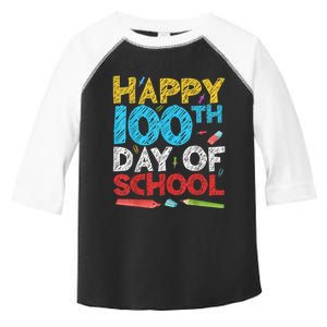 Happy 100th Day Of School  Toddler Fine Jersey T-Shirt