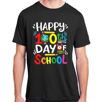 Happy 100th Day Of School 100 Days Of School Teacher Student Adult ChromaSoft Performance T-Shirt