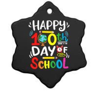 Happy 100th Day Of School 100 Days Of School Teacher Student Ceramic Star Ornament