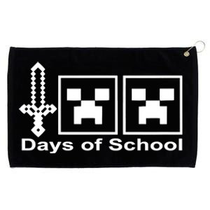 Happy 100 Days Of School Tee, School Day Grommeted Golf Towel