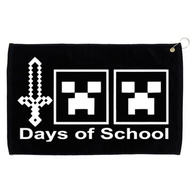 Happy 100 Days Of School Tee, School Day Grommeted Golf Towel