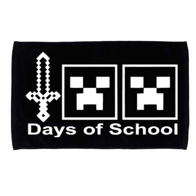 Happy 100 Days Of School Tee, School Day Microfiber Hand Towel