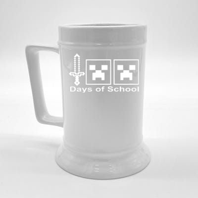 Happy 100 Days Of School Tee, School Day Beer Stein