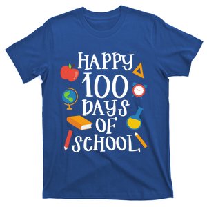 Happy 100 Days Of School Math Algebra Geek Gift T-Shirt