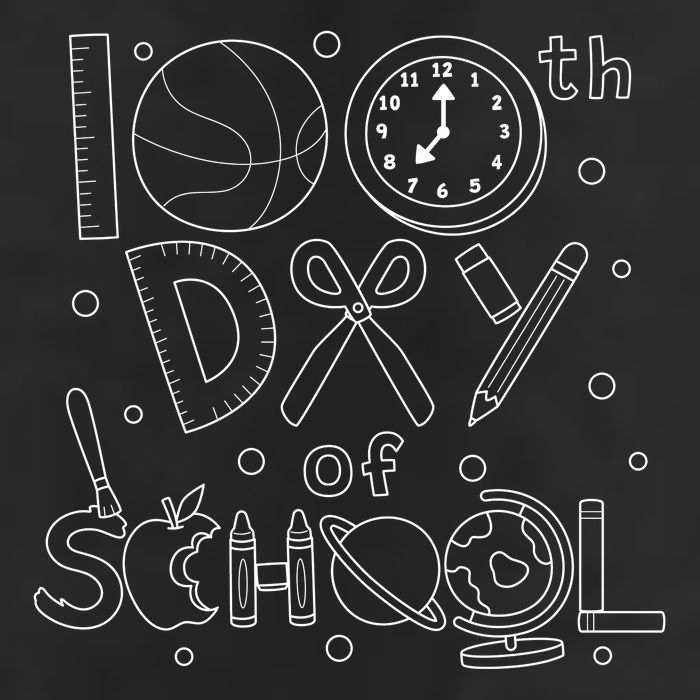 Happy 100th Days Of School Education Adult Drive Performance Visor