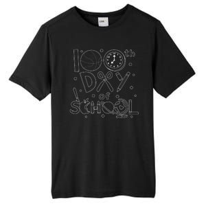 Happy 100th Days Of School Education Tall Fusion ChromaSoft Performance T-Shirt