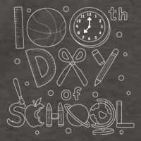 Happy 100th Days Of School Education Vector Backpack