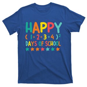 Happy 100 Days Of School Math Formula Cool Gift T-Shirt