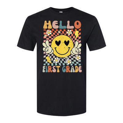 Hello 1st Grade Back To School First Grade Teacher Softstyle CVC T-Shirt