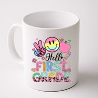 Hello 1st Grade Boy Girl Teacher Back To School 1st Grade Coffee Mug