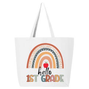 Hello 1St Grade Teacher Rainbow Team First Grade Teacher Gift 25L Jumbo Tote