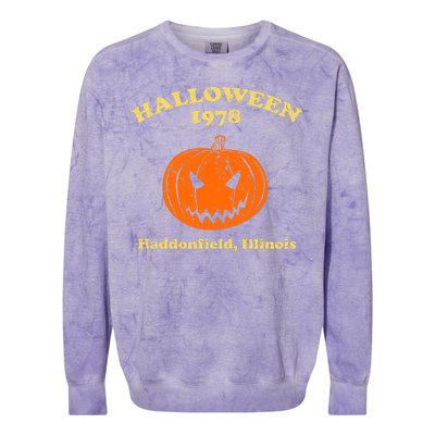 Halloween 1978 Haddonfield Illinois Colorblast Crewneck Sweatshirt