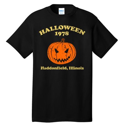 Halloween 1978 Haddonfield Illinois Tall T-Shirt