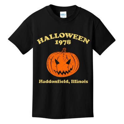 Halloween 1978 Haddonfield Illinois Kids T-Shirt
