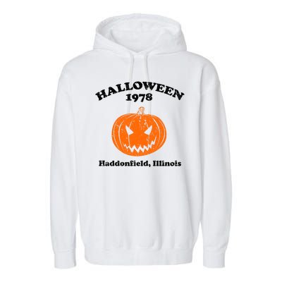 Halloween 1978 Haddonfield Illinois Garment-Dyed Fleece Hoodie