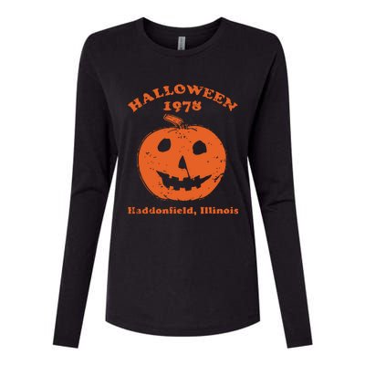 Halloween 1978 Haddonfield Illinois Class Of 1978 Womens Cotton Relaxed Long Sleeve T-Shirt