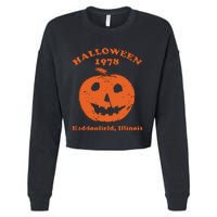 Halloween 1978 Haddonfield Illinois Class Of 1978 Cropped Pullover Crew