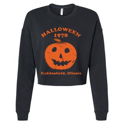 Halloween 1978 Haddonfield Illinois Class Of 1978 Cropped Pullover Crew