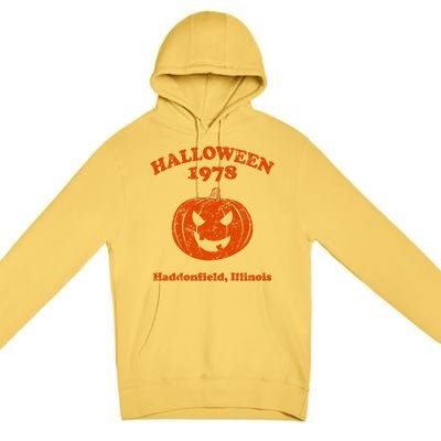 Halloween 1978 Haddonfield Illinois Premium Pullover Hoodie