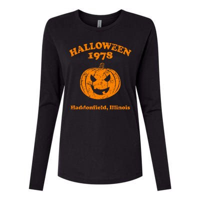 Halloween 1978 Haddonfield Illinois Womens Cotton Relaxed Long Sleeve T-Shirt