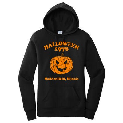 Halloween 1978 Haddonfield Illinois Women's Pullover Hoodie