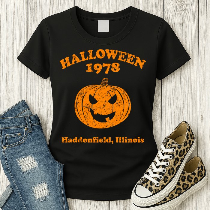 Halloween 1978 Haddonfield Illinois Womens T-Shirt