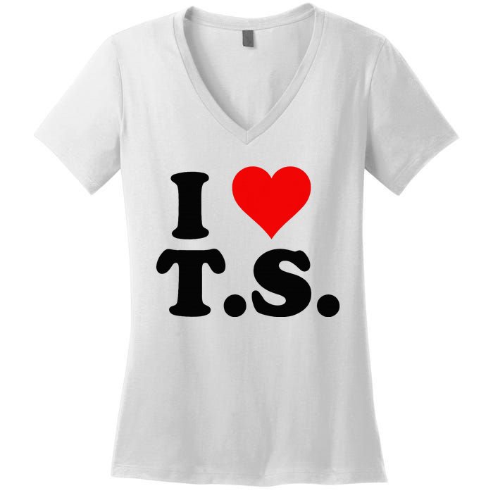 Heart 1989 Women's V-Neck T-Shirt