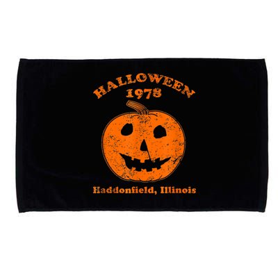 Halloween 1978 Holiday SpookyMyers Pumpkin Haddonfield Microfiber Hand Towel