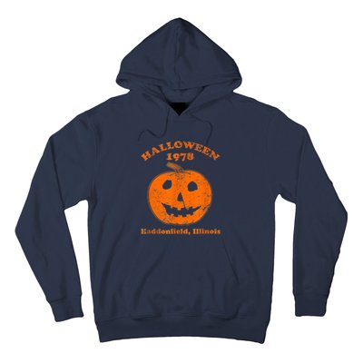 Halloween 1978 Holiday SpookyMyers Pumpkin Haddonfield Hoodie