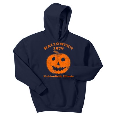 Halloween 1978 Holiday SpookyMyers Pumpkin Haddonfield Kids Hoodie