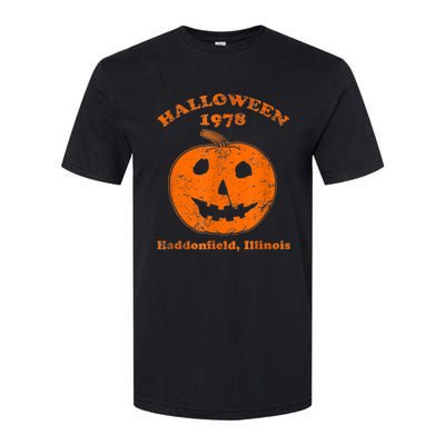 Halloween 1978 Holiday SpookyMyers Pumpkin Haddonfield Softstyle CVC T-Shirt