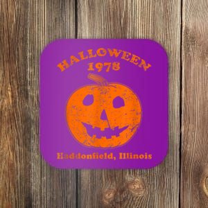 Halloween 1978 Holiday SpookyMyers Pumpkin Haddonfield Coaster