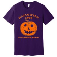 Halloween 1978 Holiday SpookyMyers Pumpkin Haddonfield Premium T-Shirt