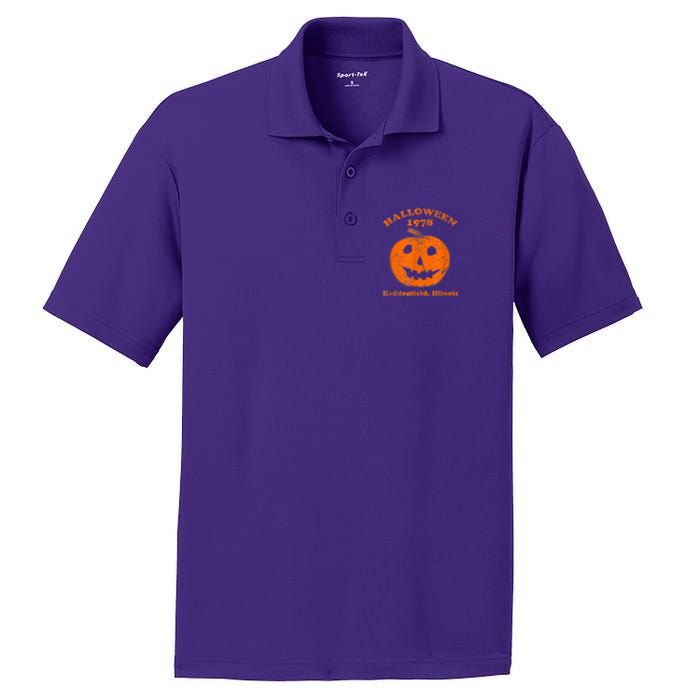 Halloween 1978 Holiday SpookyMyers Pumpkin Haddonfield PosiCharge RacerMesh Polo