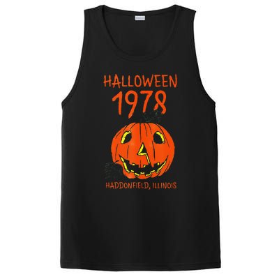 Halloween 1978 Holiday Spooky Gift Myers Pumpkin Haddonfield PosiCharge Competitor Tank