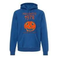 Halloween 1978 Holiday Spooky Gift Myers Pumpkin Haddonfield Premium Hoodie