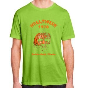 Halloween 1978 Holiday Spooky Gift Myers Pumpkin Haddonfield Adult ChromaSoft Performance T-Shirt