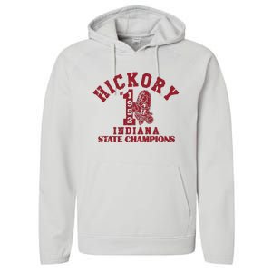 Hickory 1952 Indiana State Champions Performance Fleece Hoodie